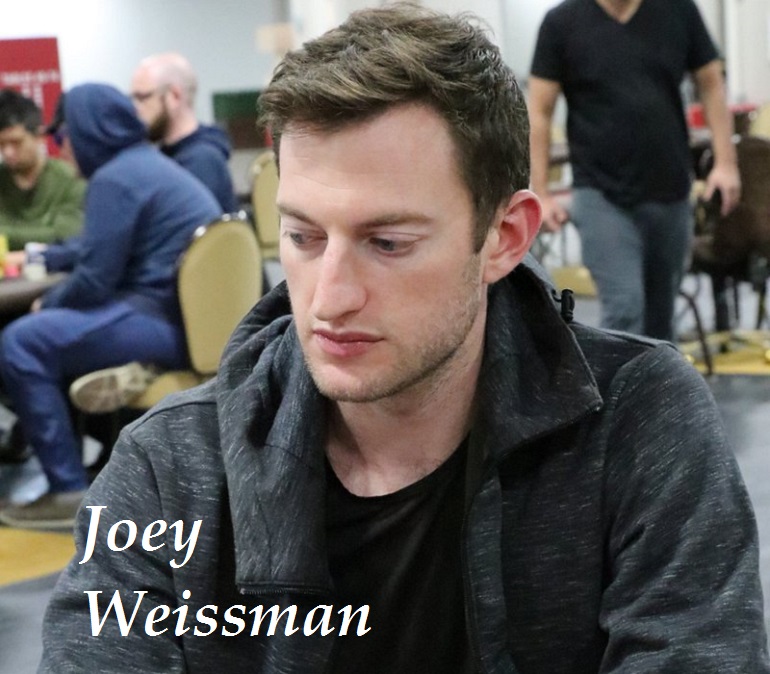 Joey Weissman at 2018 MSPT Venetian